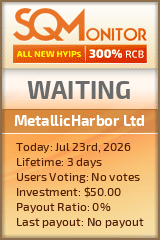 MetallicHarbor Ltd Project Status Button