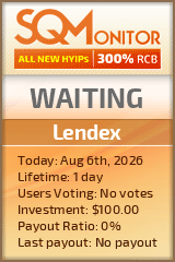 Lendex Project Status Button