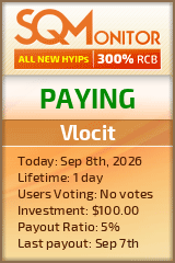 Vlocit Project Status Button