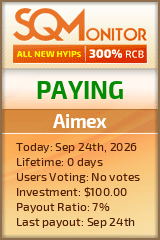 Aimex Project Status Button