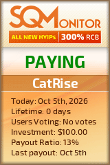 CatRise Project Status Button