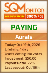 Aurals Project Status Button
