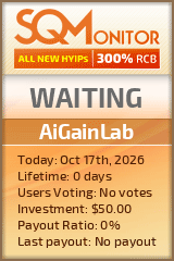 AiGainLab Project Status Button
