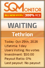 Tethrion Project Status Button