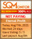 Eternal Profit Project Status Button