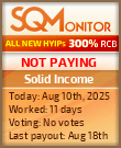 Solid Income Project Status Button
