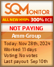 Amm-Group HYIP Status Button