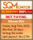 WinnerINV Project Status Button
