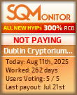 Dublin Cryptorium Limited Project Status Button