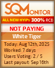 White Tiger Project Status Button