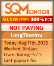 LongTimeInv Project Status Button