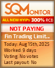 Fin Trading Limited Project Status Button