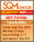TakeAndWin Project Status Button