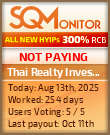 Thai Realty Investment Project Status Button