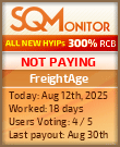 FreightAge Project Status Button