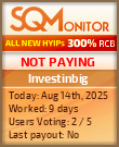 Investinbig Project Status Button
