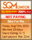 Bike For Me Project Status Button
