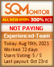 Experienced-Team Project Status Button