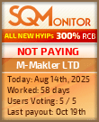 M-Makler LTD Project Status Button