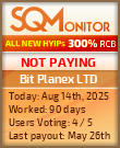 Bit Planex LTD Project Status Button