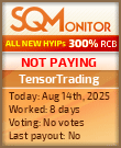 TensorTrading Project Status Button