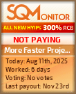 More Faster Project Project Status Button