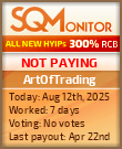 ArtOfTrading Project Status Button