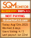 GlobalRoiLtd.com Project Status Button