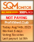 ProfitShed.Club Project Status Button
