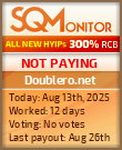 Doublero.net Project Status Button