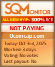Ocoincap.com Project Status Button