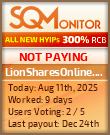 LionSharesOnline.com Project Status Button