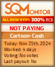 Cartoon-Cash HYIP Status Button