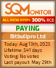 Bitbullpro Ltd Project Status Button