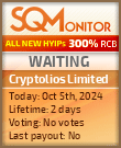 Cryptolios Limited HYIP Status Button