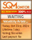 Volatility Arbitrage HYIP Status Button