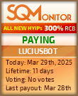 LUCIUSBOT Project Status Button