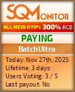 BatchUltra Project Status Button