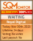 Royal Digital Project Status Button