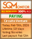 Circuito Venture Project Status Button