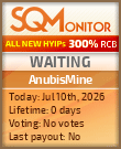 AnubisMine Project Status Button