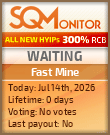 Fast Mine Project Status Button
