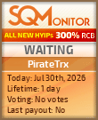 PirateTrx Project Status Button