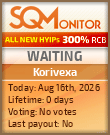 Korivexa Project Status Button