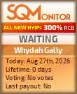 Whydah Gally Project Status Button
