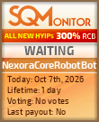 NexoraCoreRobotBot Project Status Button