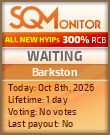 Barkston Project Status Button