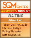 AiGainLab Project Status Button