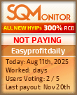 Easyprofitdaily Project Status Button