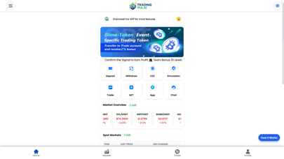 Visit project Trading Pulse trading-pulse.top
